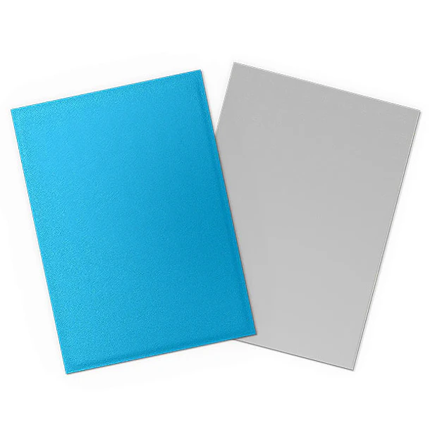 Protectores Standard Dual Matte Dragon Shield - Sky Blue & Silver 2