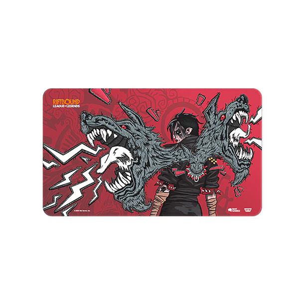 Playmat Riftbound: Unleashed- Vi, Piltover Enforcer