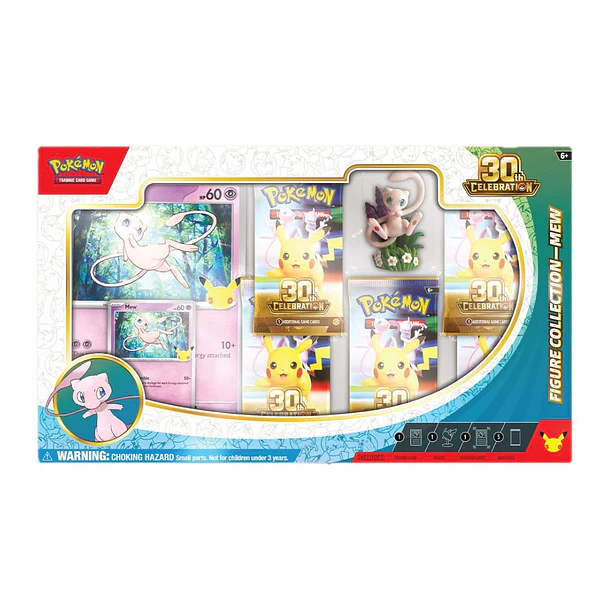 [Preventa] Pokémon TCG: 30th Celebration Figure Collection Mew/Mewtwo 1