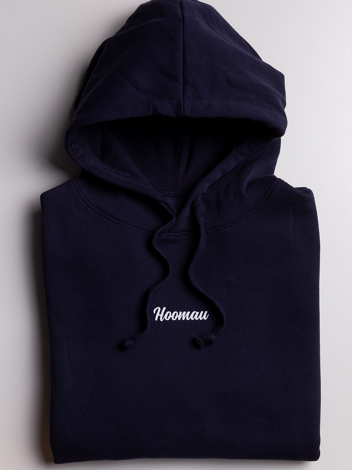 POLERON AZUL MARINO CON GORRO HOOMAU 2