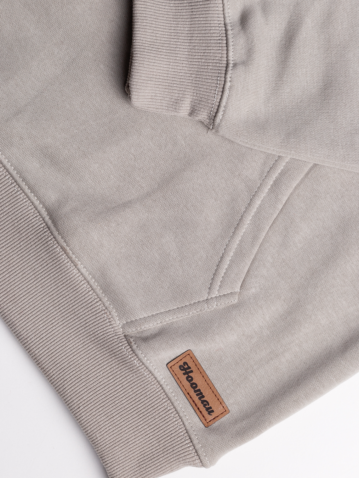 POLERON PIEDRA CON GORRO HOOMAU 3