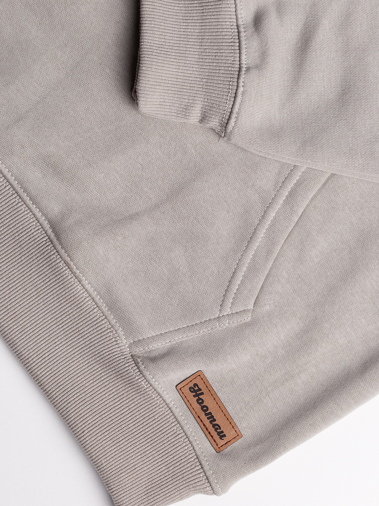 POLERON PIEDRA CON GORRO HOOMAU 3