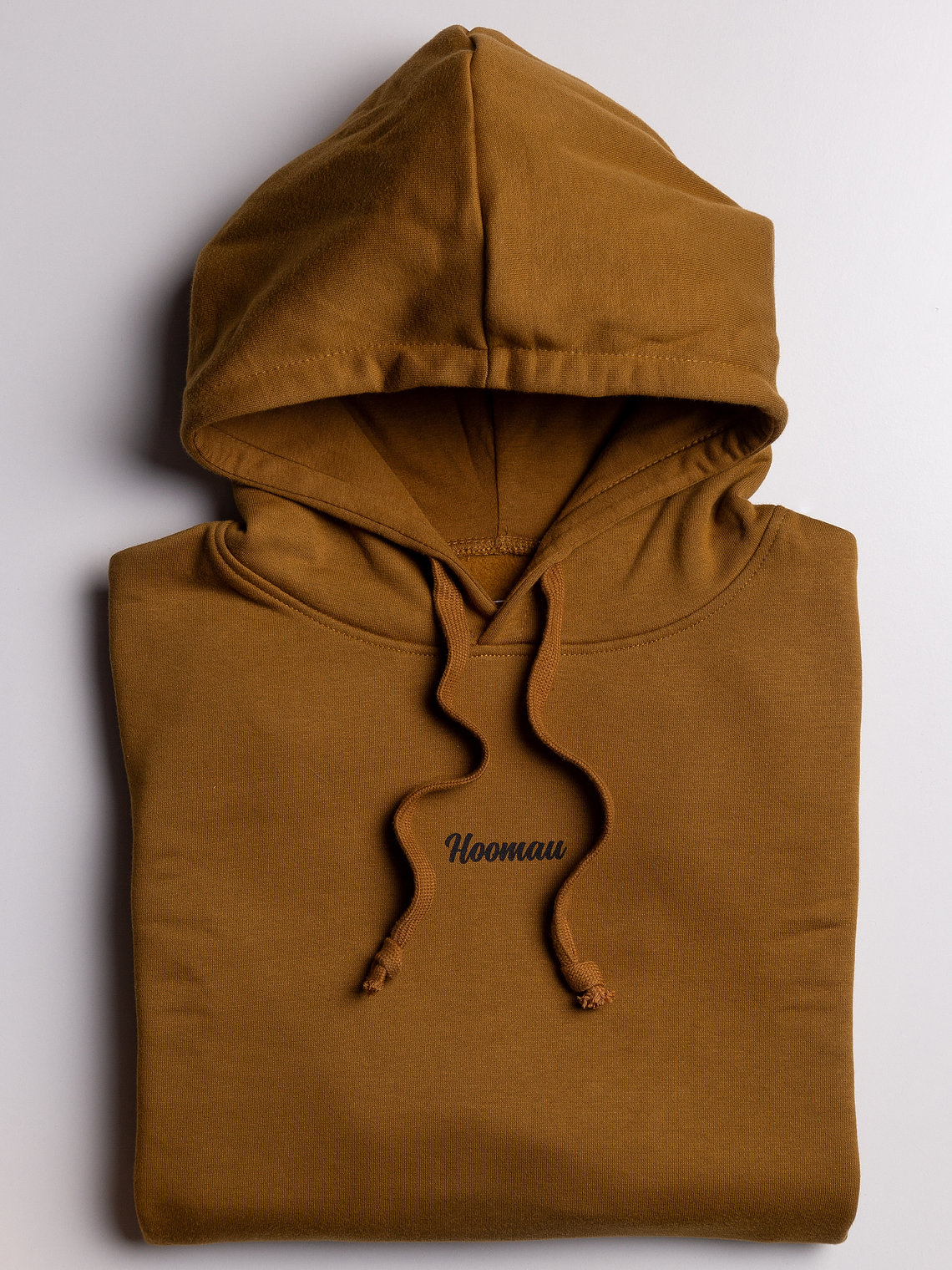 POLERON CAMEL CON GORRO HOOMAU 2