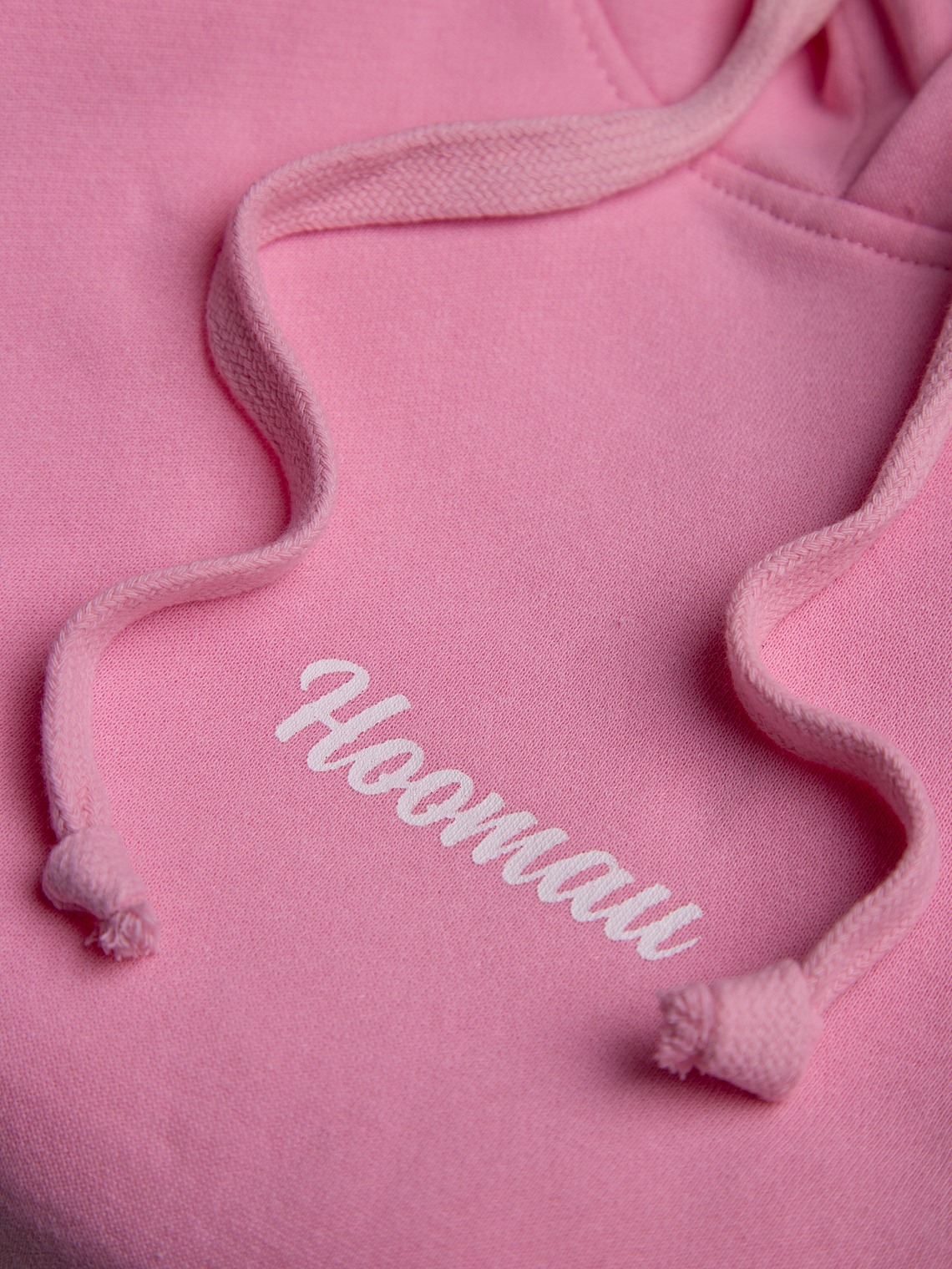 POLERON ROSADO PALIDO CON GORRO HOOMAU 1