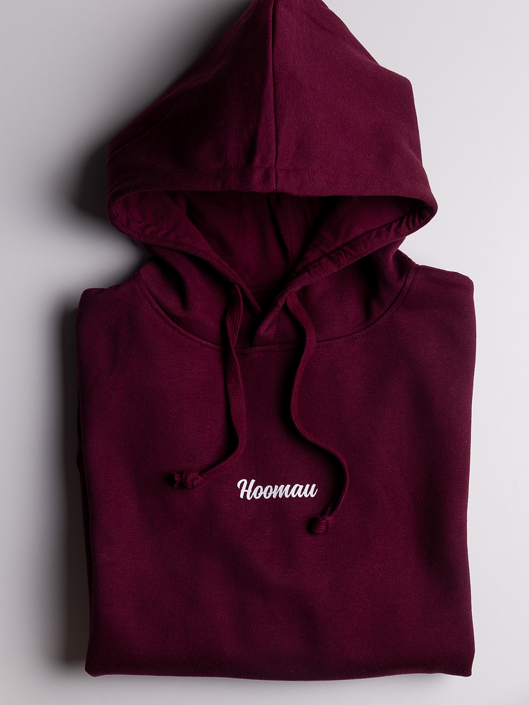 POLERON BURDEO CON GORRO HOOMAU 2