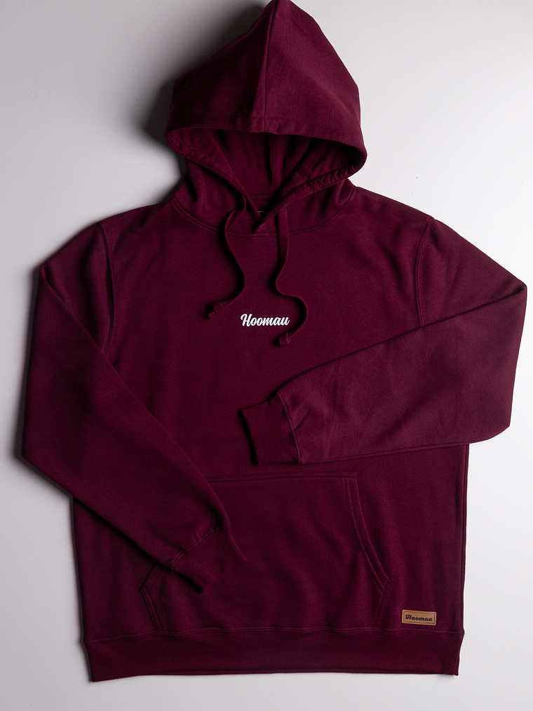 POLERON BURDEO CON GORRO HOOMAU 1