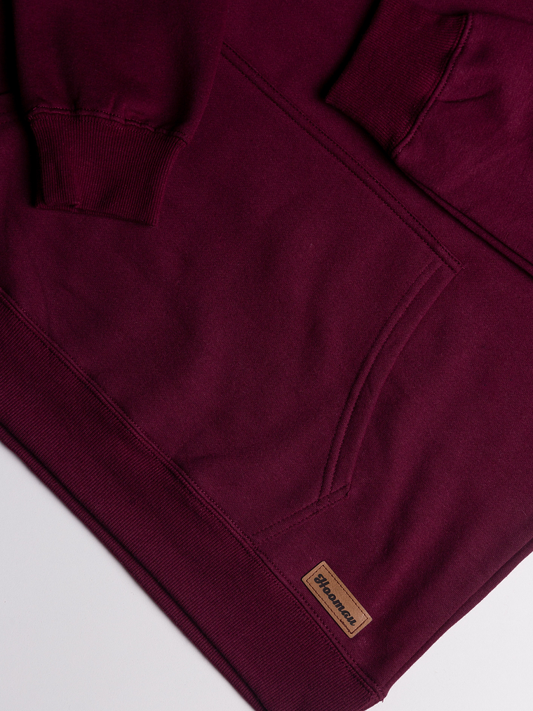 POLERON BURDEO CON GORRO HOOMAU 3