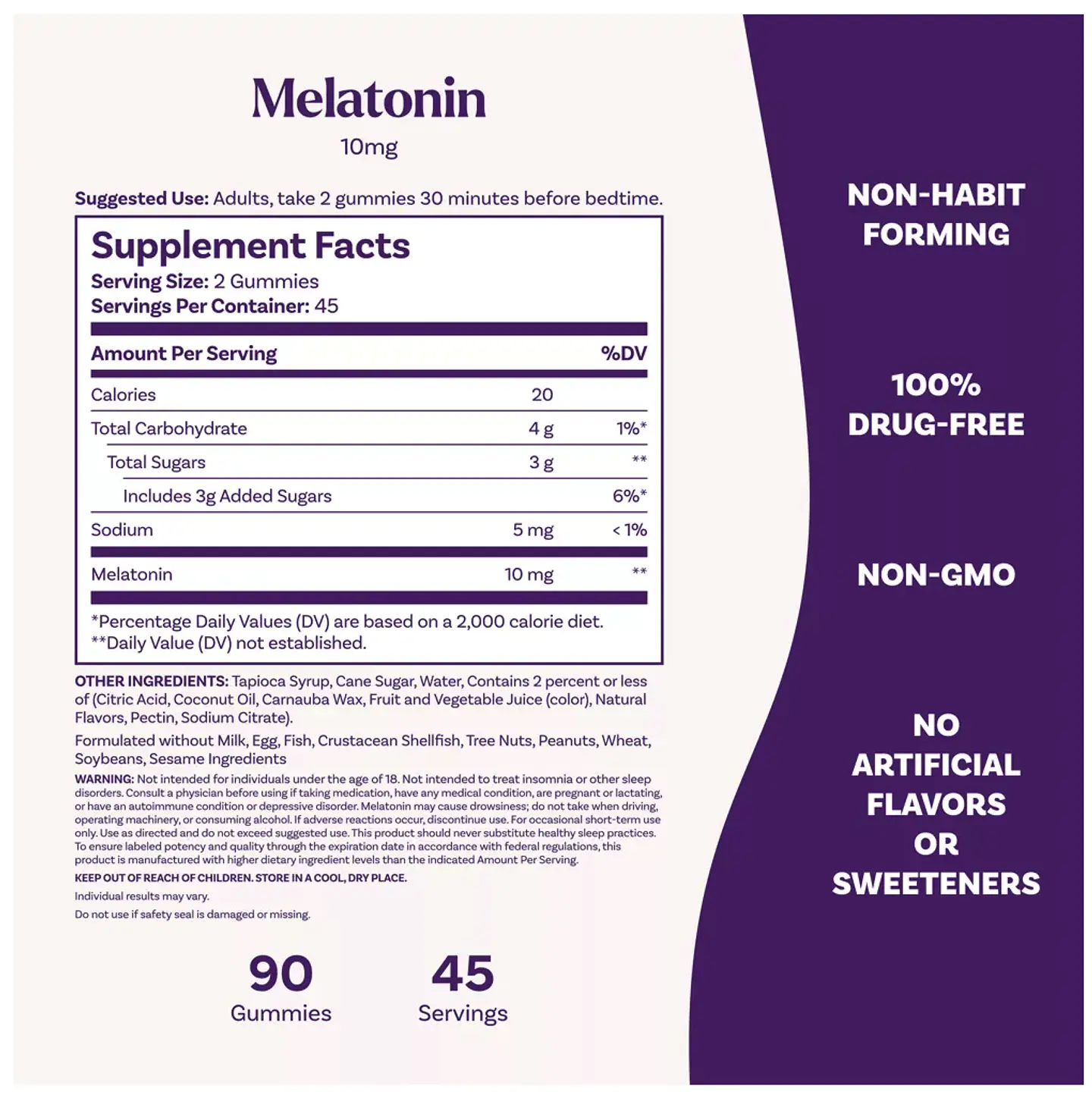 Melatonina Adulto 10 mg 2