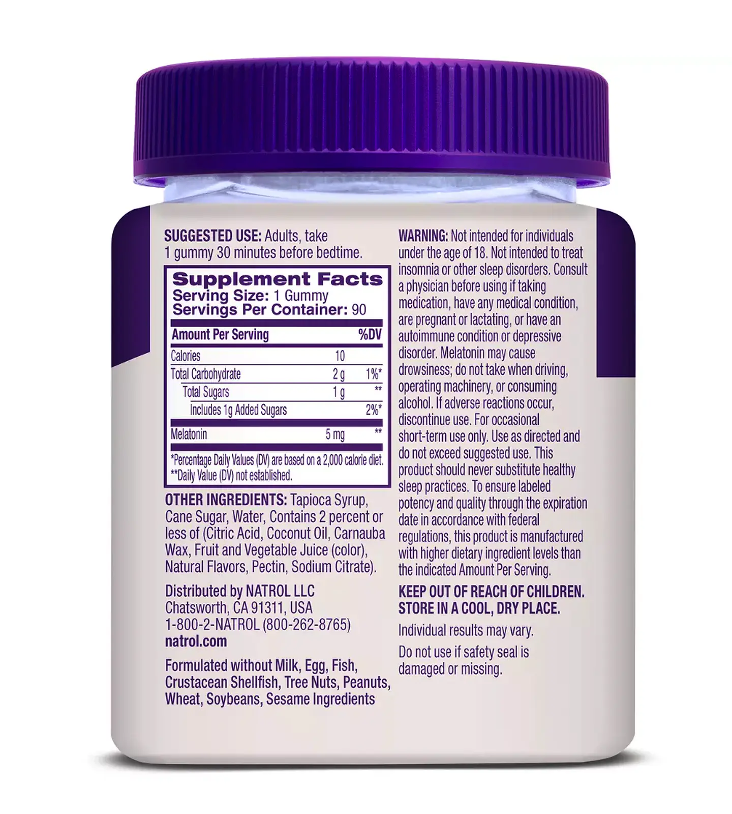 Melanonina 5mg 2