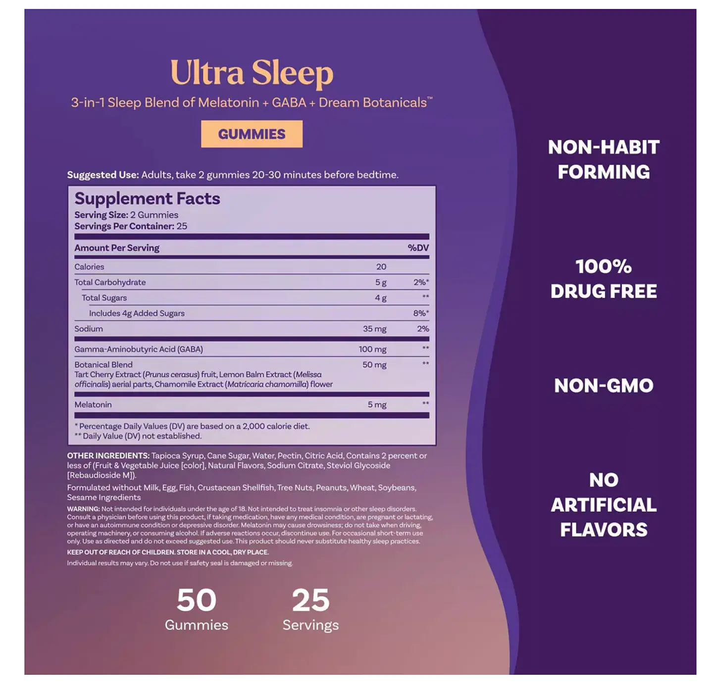 Melatonina Ultra sleep 5mg  2