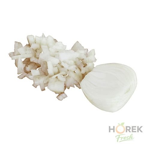 CEBOLLA BLANCA CUBO 500 GR