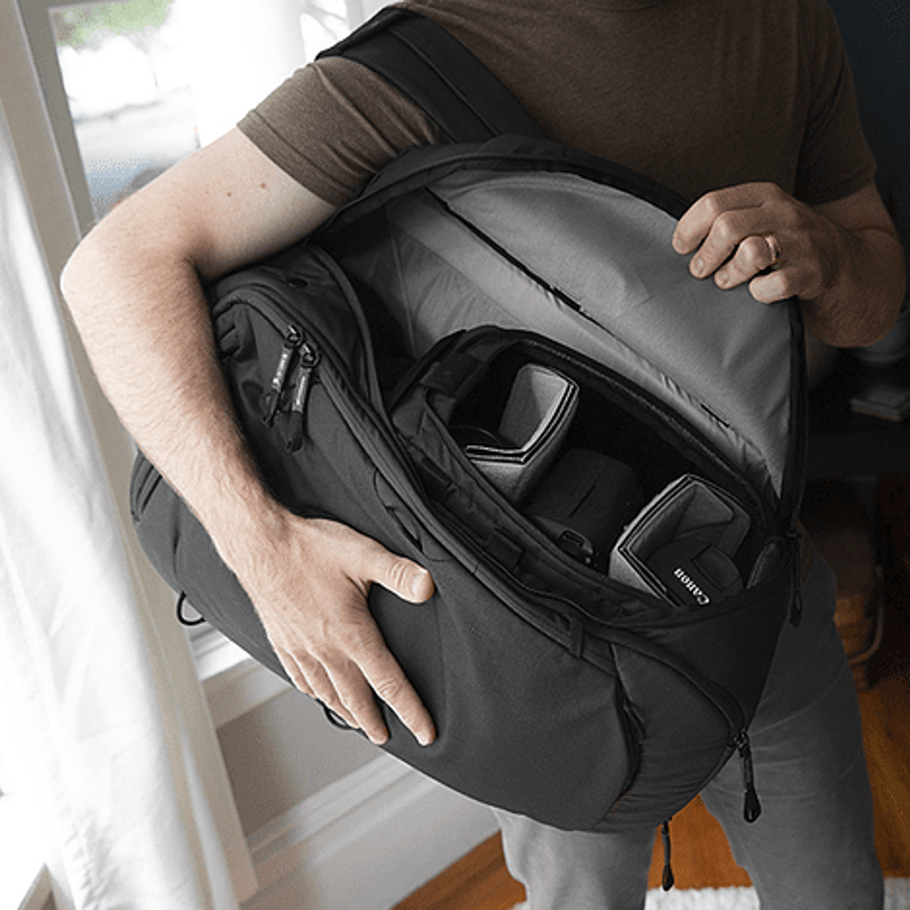Bolso Peak Design Camera Cube para Travel Backpack Medium