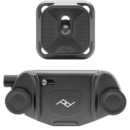 Clip Capture V3 Peak Design con Standard Plate Negro