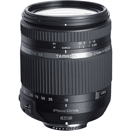 Tamron Lente 18-270mm F/3.5-6.3 para Canon/Nikon