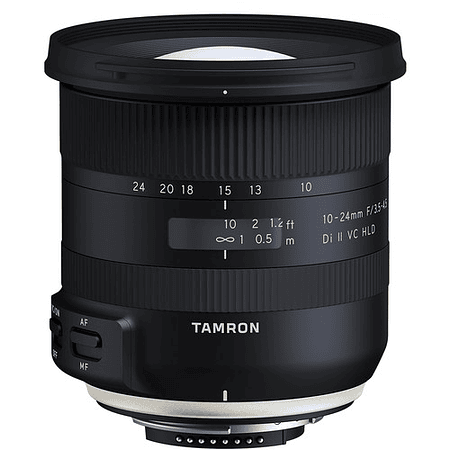 Tamron Lente 10-24mm F/3.5-4.5 Di II VC HLD para Canon/Nikon