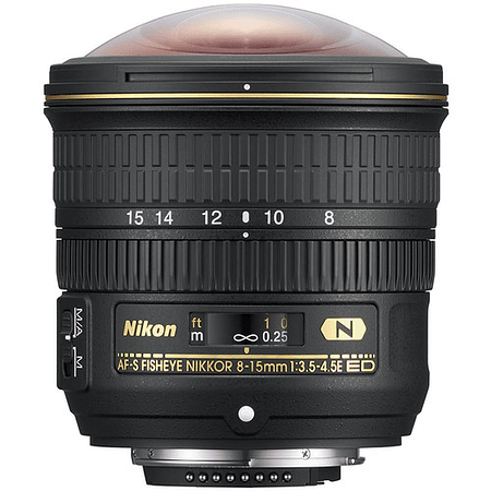 Nikon F AF-S Fisheye 8-15 f3.5-4.5E ED