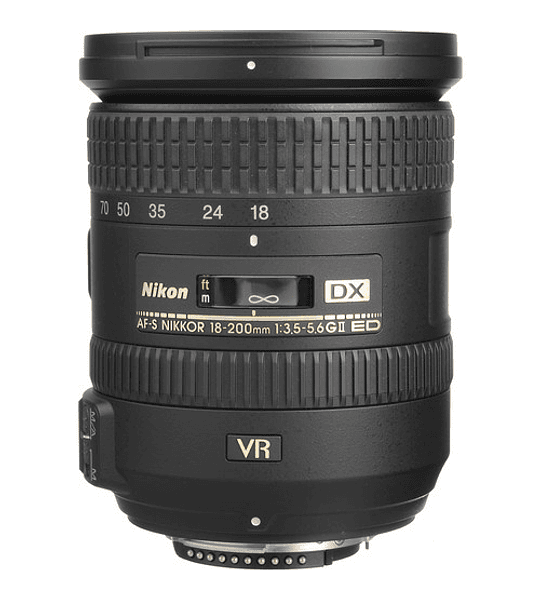 Nikon AF-S DX NIKKOR 18-200mm f/3.5-5.6G ED VR II 🔸