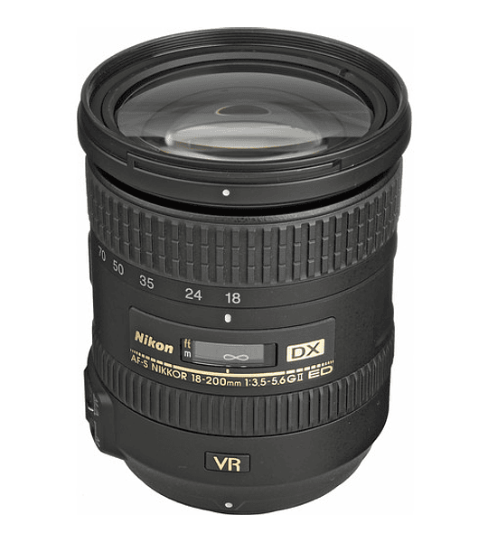 Nikon AF-S DX NIKKOR 18-200mm f/3.5-5.6G ED VR II 🔸