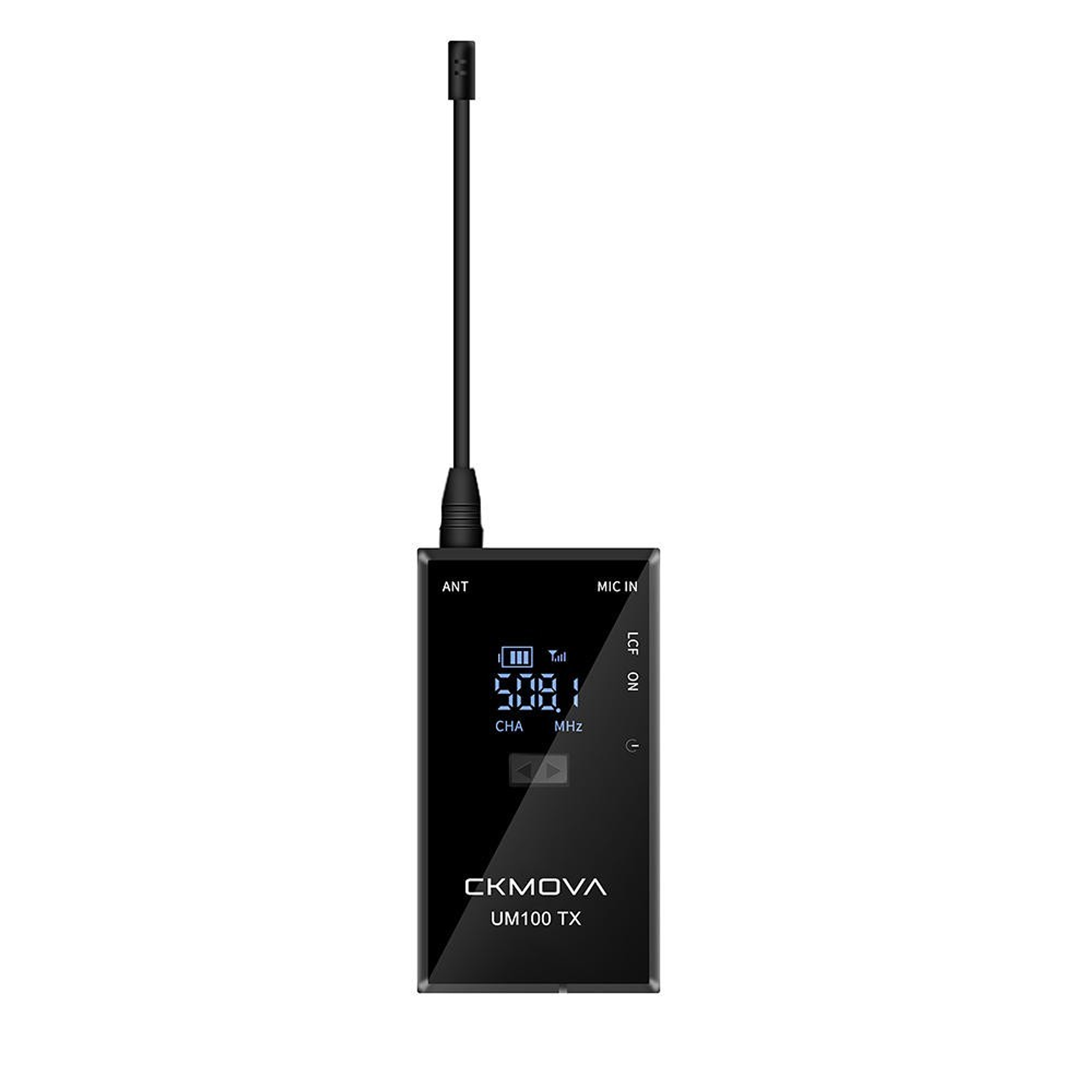 Microfono Ckmova Lavalier Omni Inalambrico UHF Kit para 2 Personas Ultracompacto 2