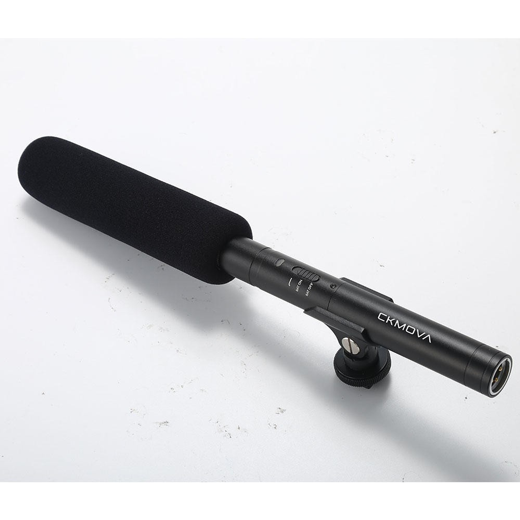 Microfono Ckmova Shotgun Direccional para Broadcast de Condensador Largo 38 cm