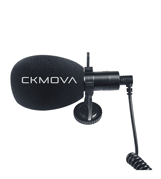Microfono Ckmova de Condensador para Camaras y Smartphone
