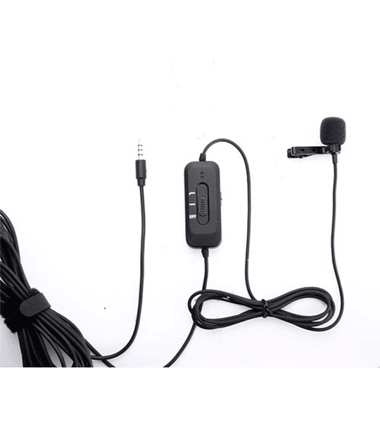 Microfono Ckmova Lavalier Omni de Condensador para Smartphone y Camara