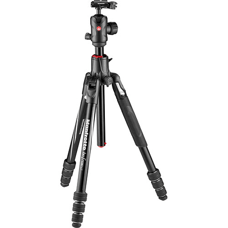 Manfrotto Befree GT XPRO Trípode de viaje de aluminio con cabezal de bola central 496