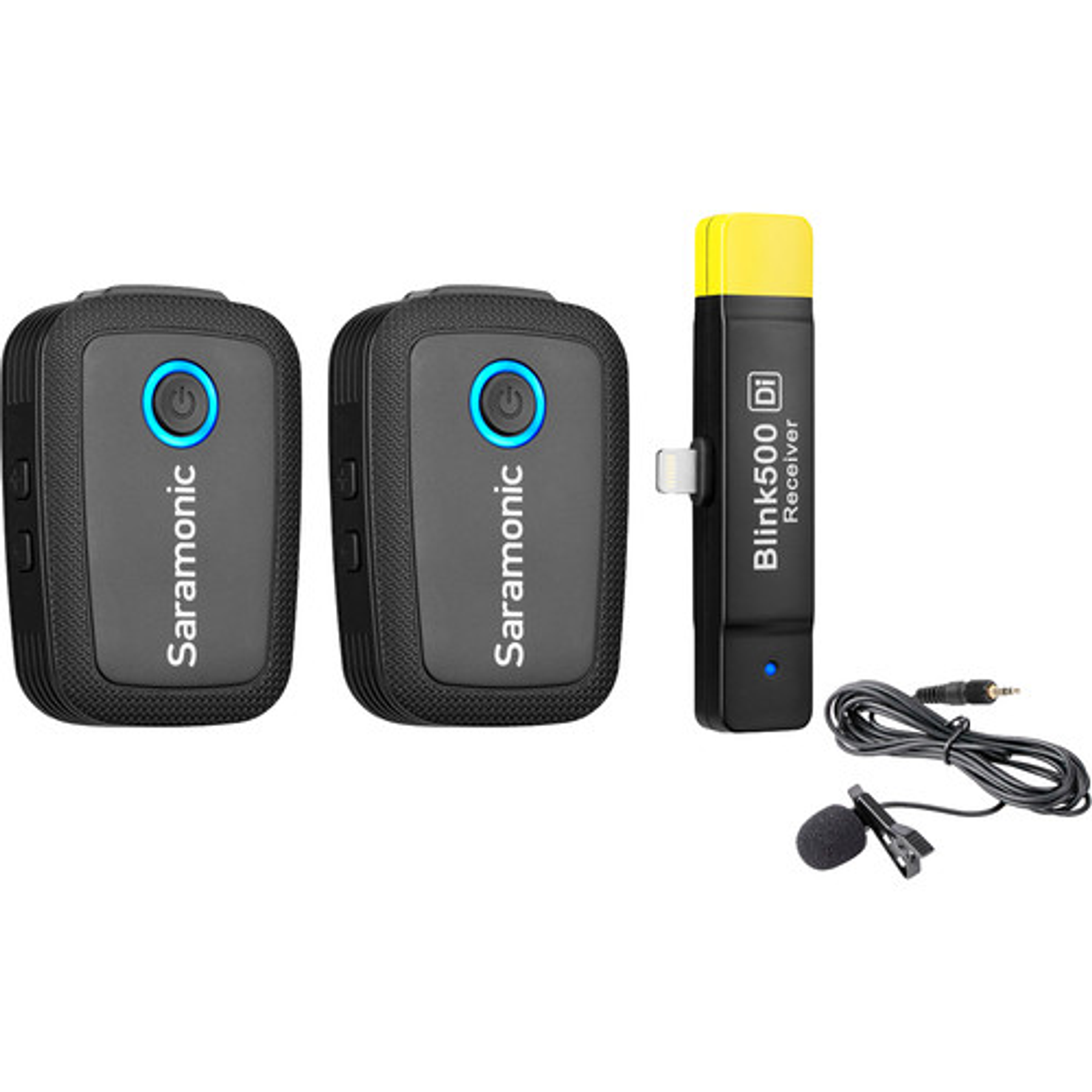 Micrófono inalámbrico Saramonic 2,4 G para Cámaras/iPhone/USB-C BLINK 500