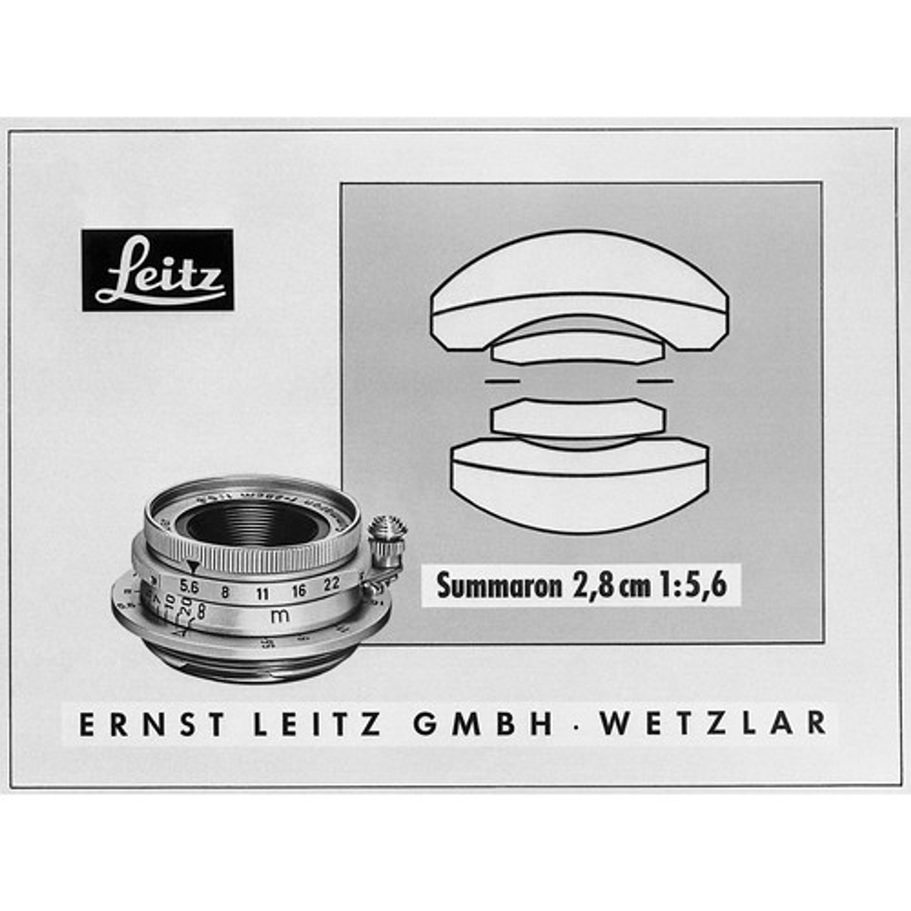 Leica Summaron-M 28mm f/5.6 Lens