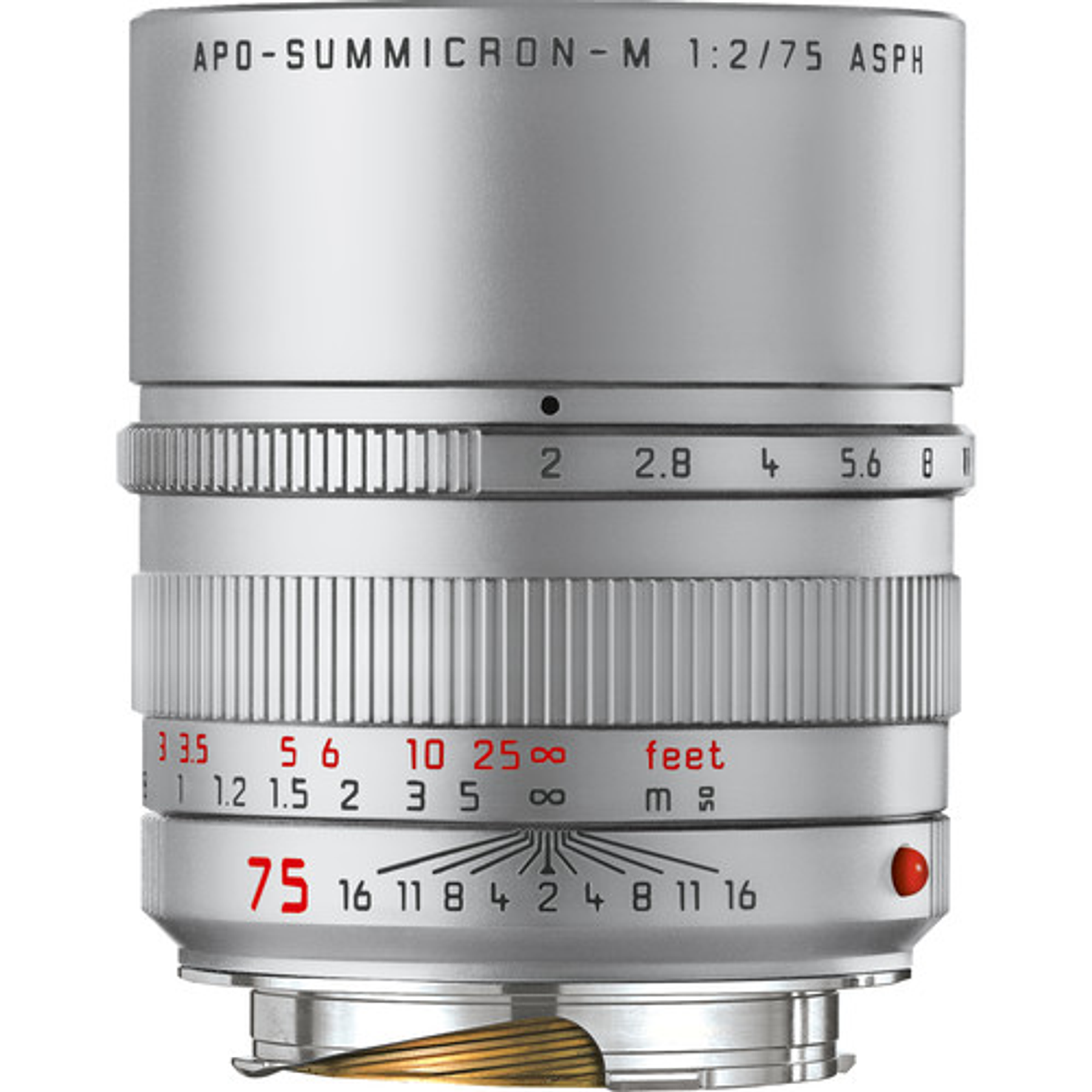 Leica APO-Summicron-M 75mm f/2 ASPH. (Black o Silver)