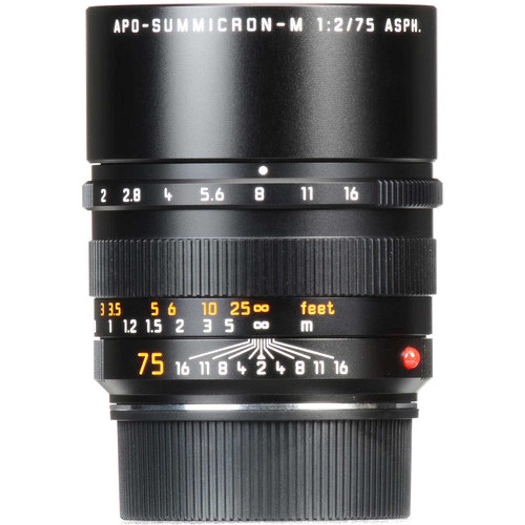 Leica APO-Summicron-M 75mm f/2 ASPH. (Black o Silver)