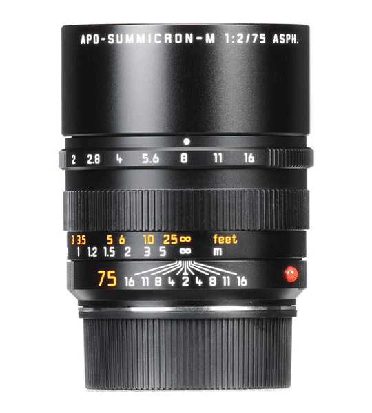 Leica APO-Summicron-M 75mm f/2 ASPH. (Black o Silver)