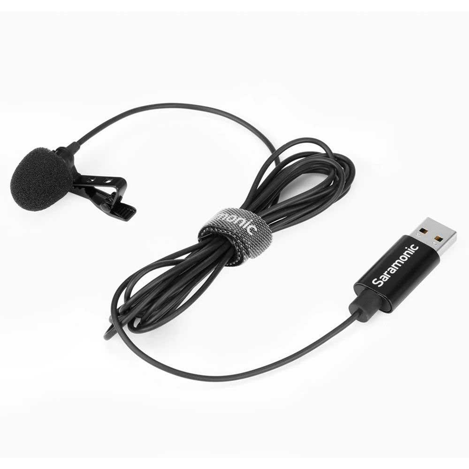 Microfono Saramonic SR-ULM10 USB Omnidireccional Lavalier Cable 2 m