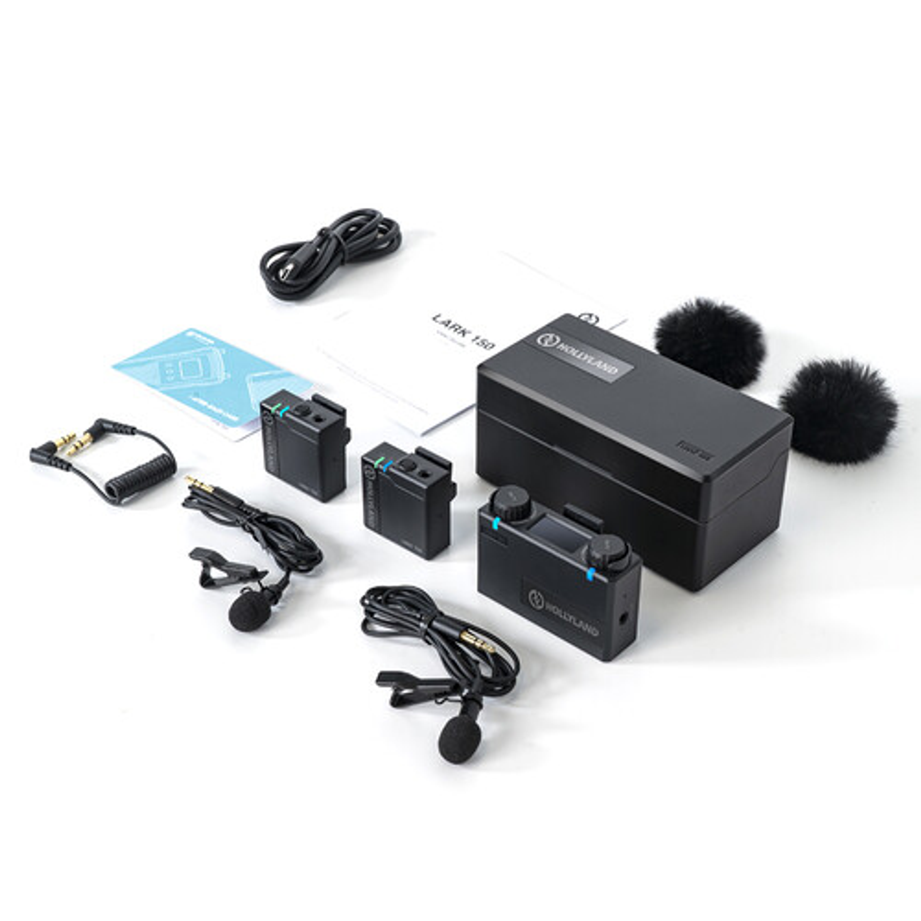 Sistema de micrófono inalámbrico digital compacto para 2 personas Hollyland LARK 