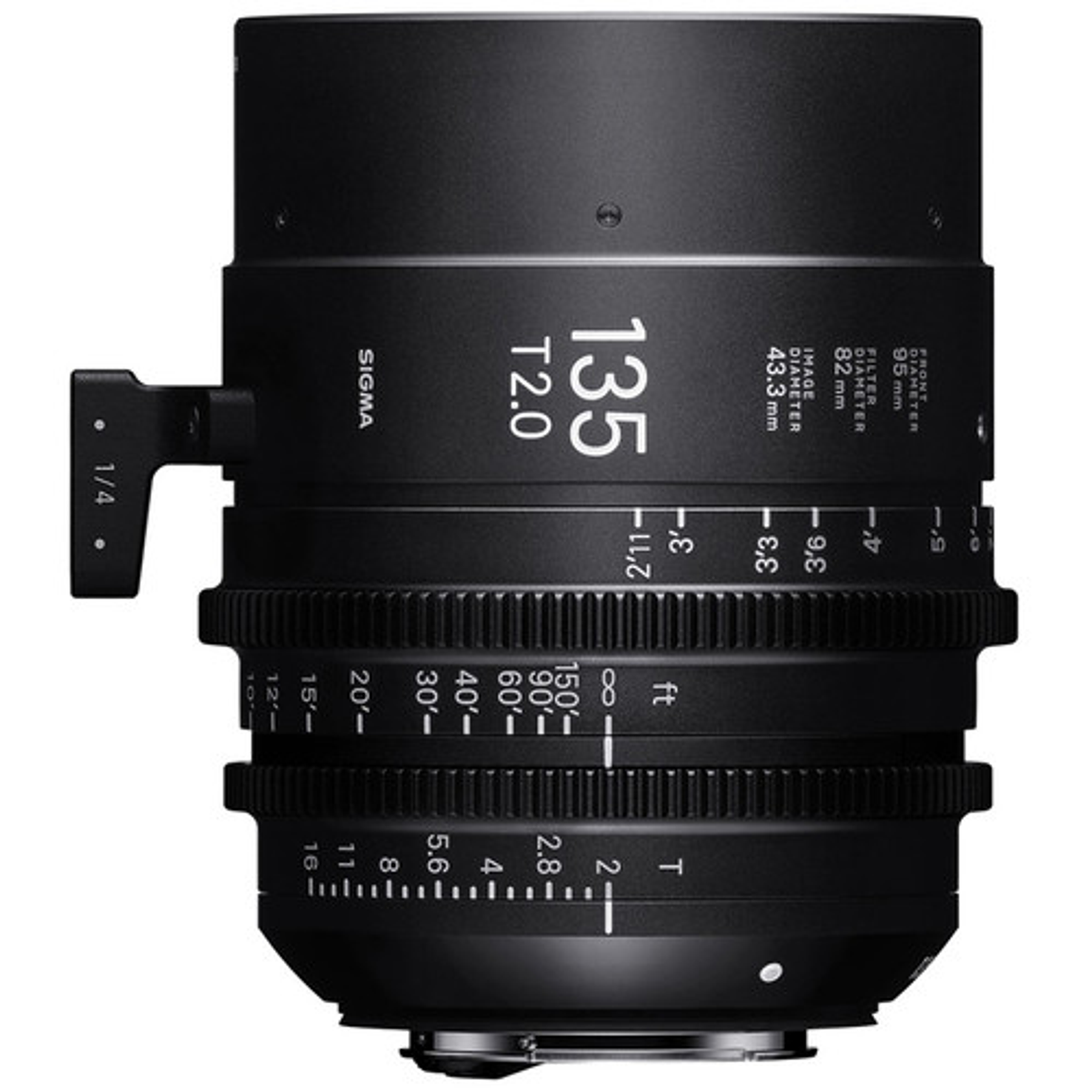 Lente Cine Sigma 135mm T2 (Canon/Sony)