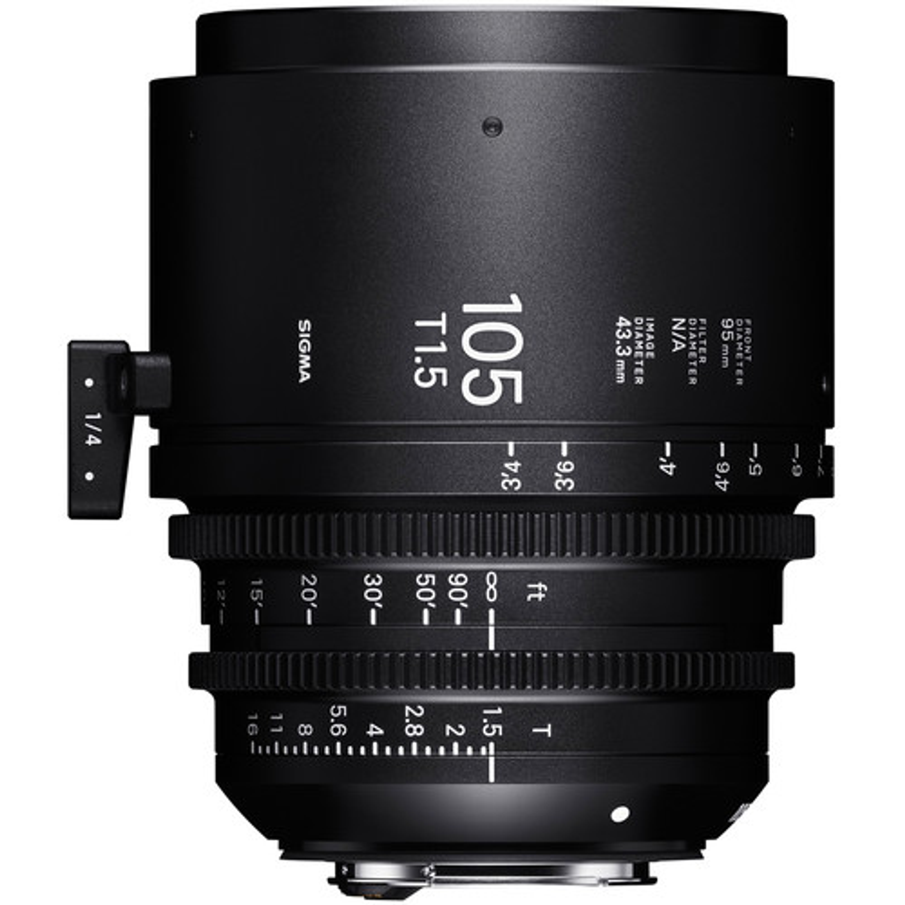 Lente Cine Sigma 105mm T1.5 FF (Canon/Sony) 