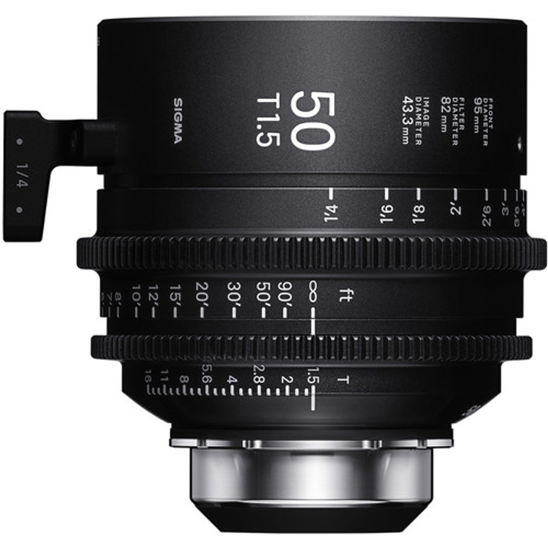 Lente Cine Sigma 50mm T1.5 FF (Canon/Sony) 