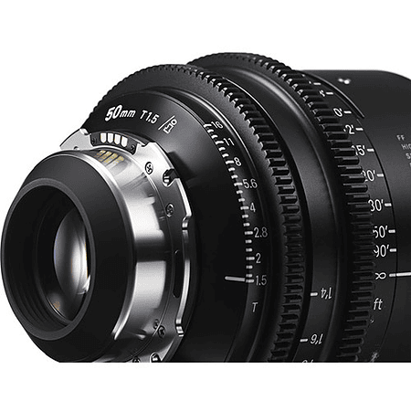 Lente Cine Sigma 50mm T1.5 FF (Canon/Sony) 
