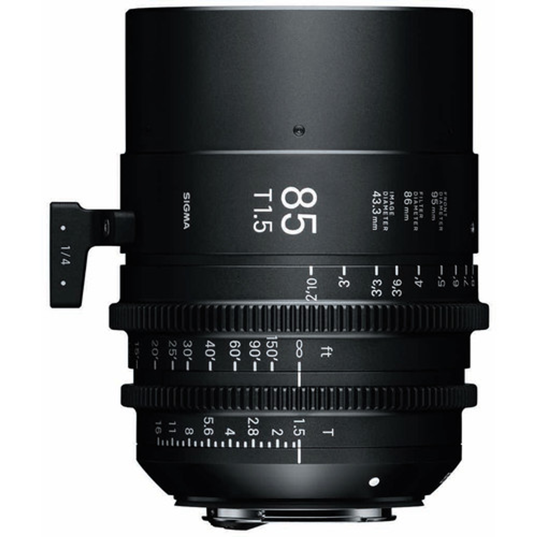 Lente Cine Sigma 85mm T1.5 FF (Canon/Sony)