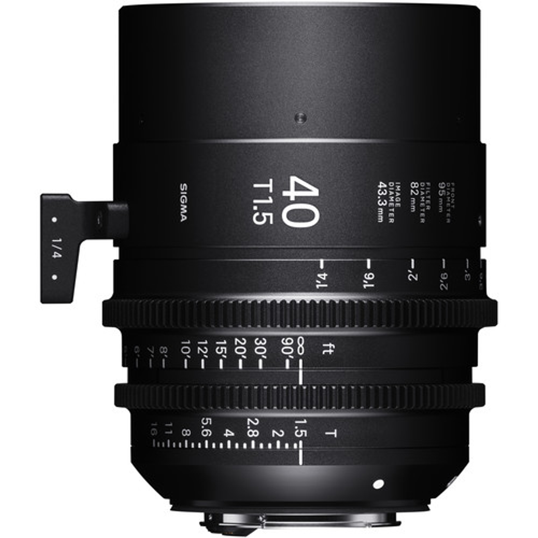 Lente Cine Sigma 40mm T1.5 FF (Canon/Sony) 