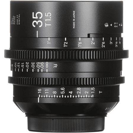 Lente Cine Sigma 35mm T1.5 FF (Canon/Sony) 