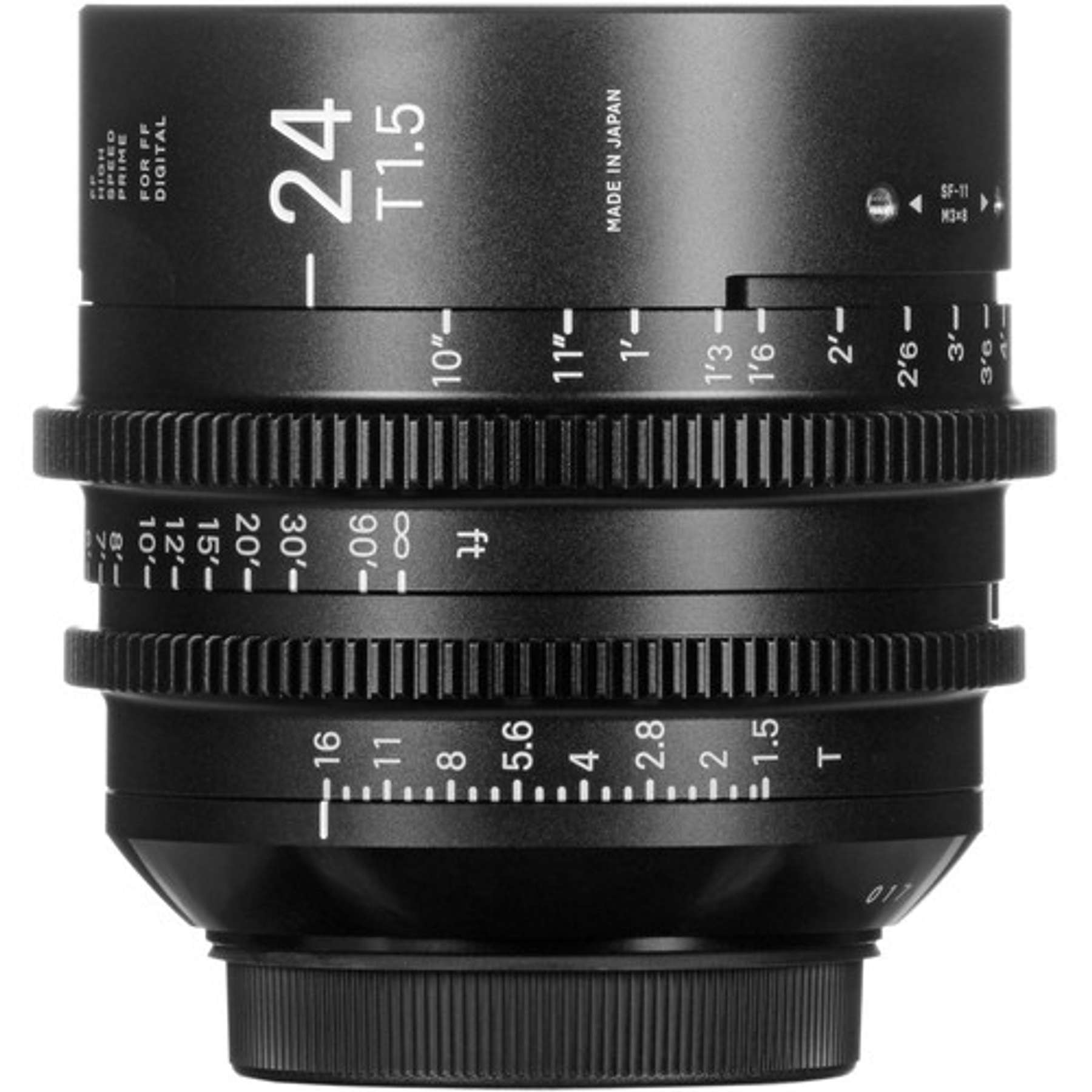 Lente Cine Sigma 24mm T1.5 FF (Canon/Sony) 