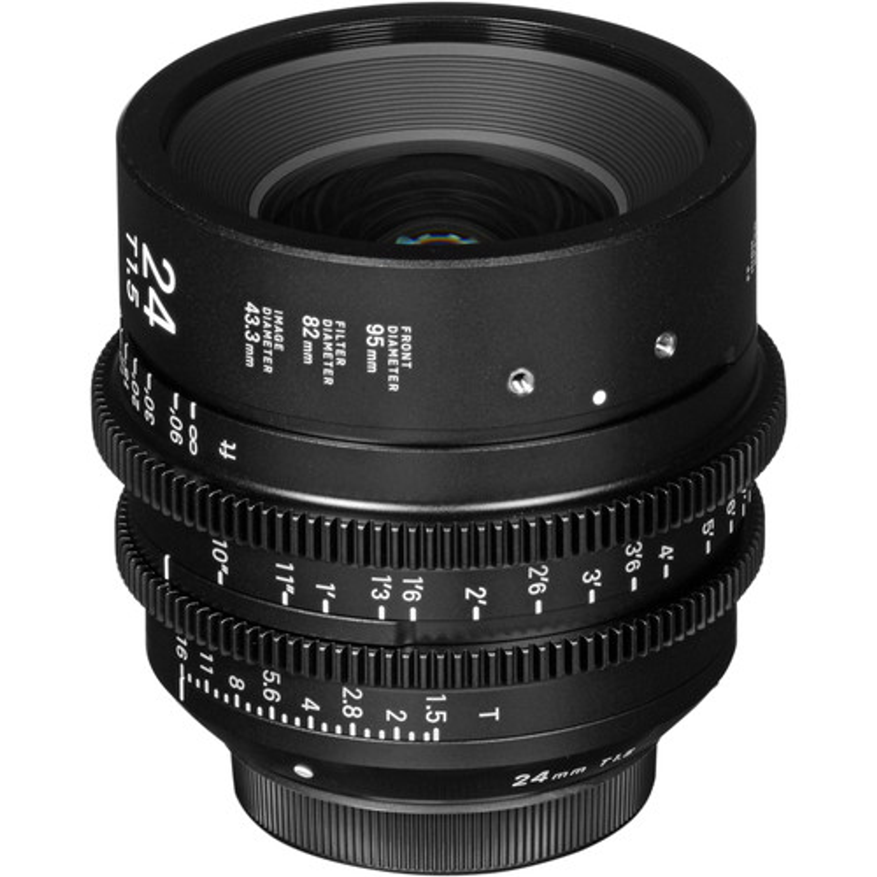 Lente Cine Sigma 24mm T1.5 FF (Canon/Sony) 