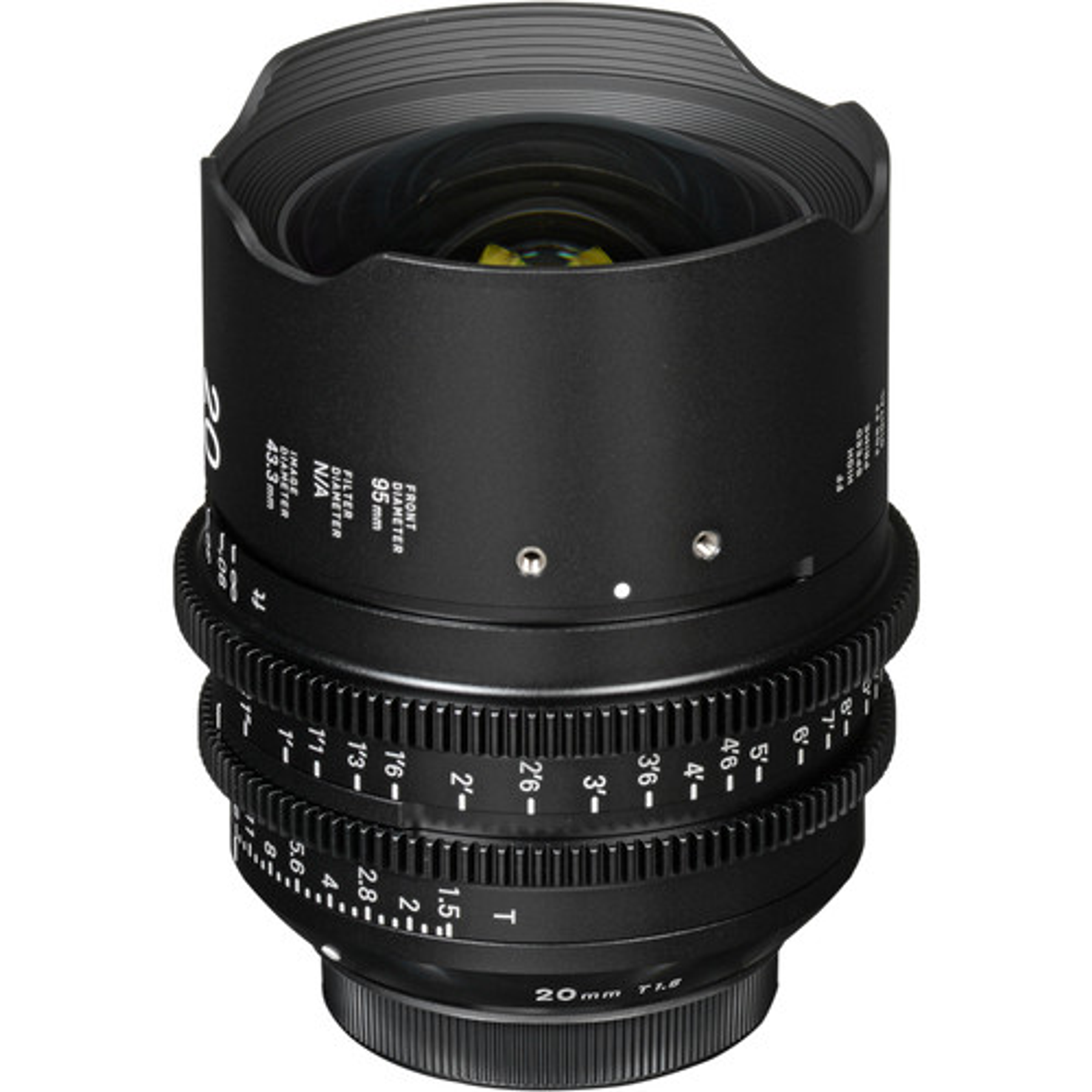 Lente Cine Sigma 20mm T1.5 FF (Canon/Sony)