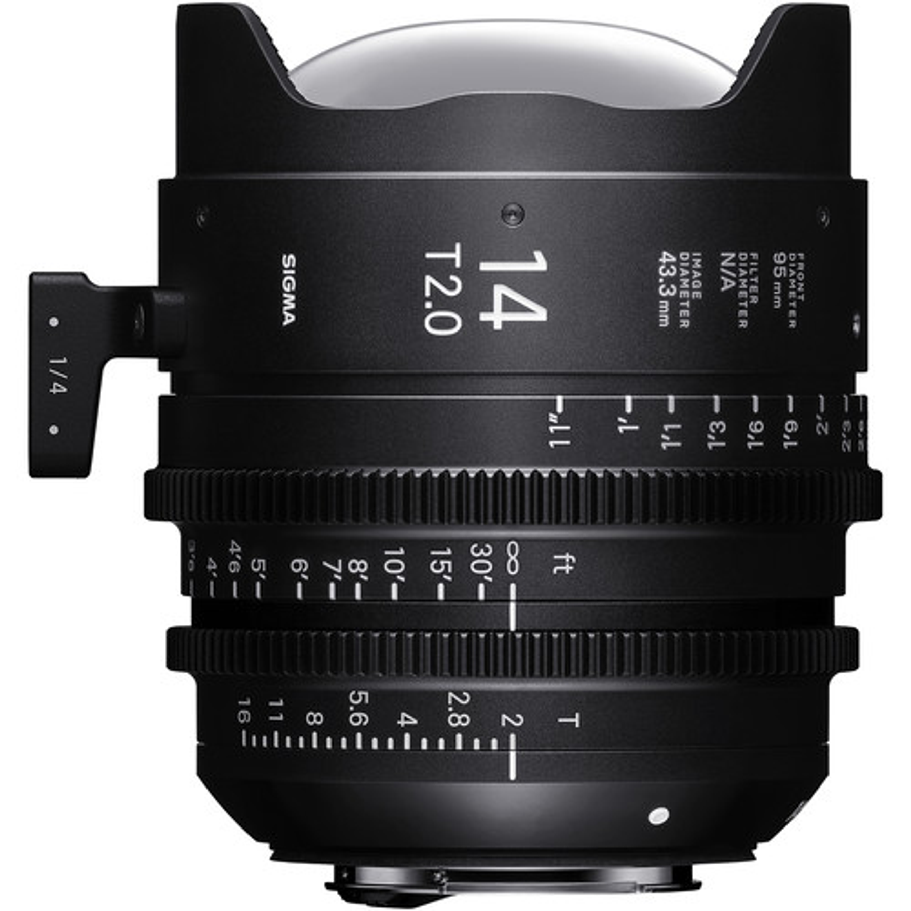 Lente Cine Sigma 14mm TT2 FF (Canon/Sony)