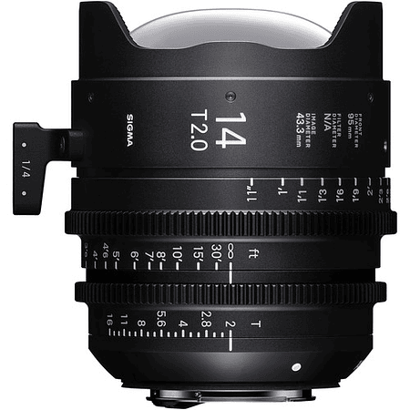 Lente Cine Sigma 14mm TT2 FF (Canon/Sony)