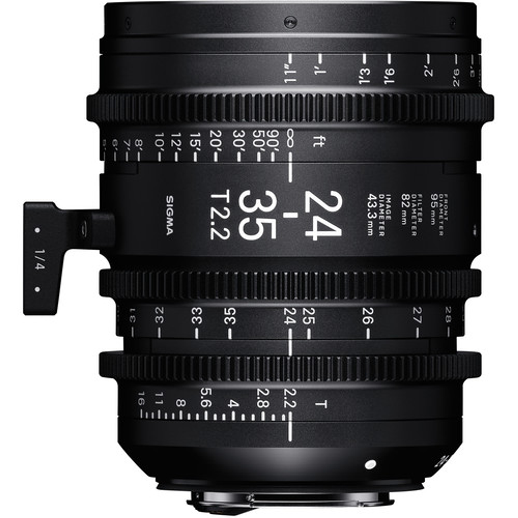 Lente Cine Sigma Zoom 24-35mm T2.2 FF (Canon/Sony)