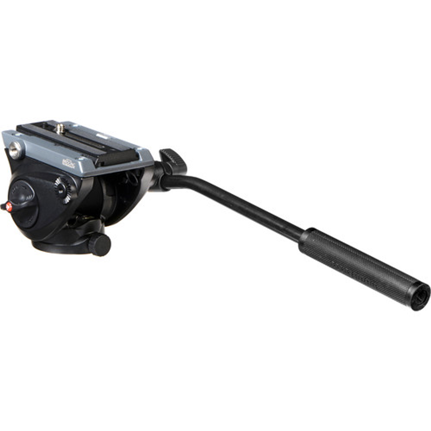 Cabezal de vídeo fluido Manfrotto MVH500AH con base plana