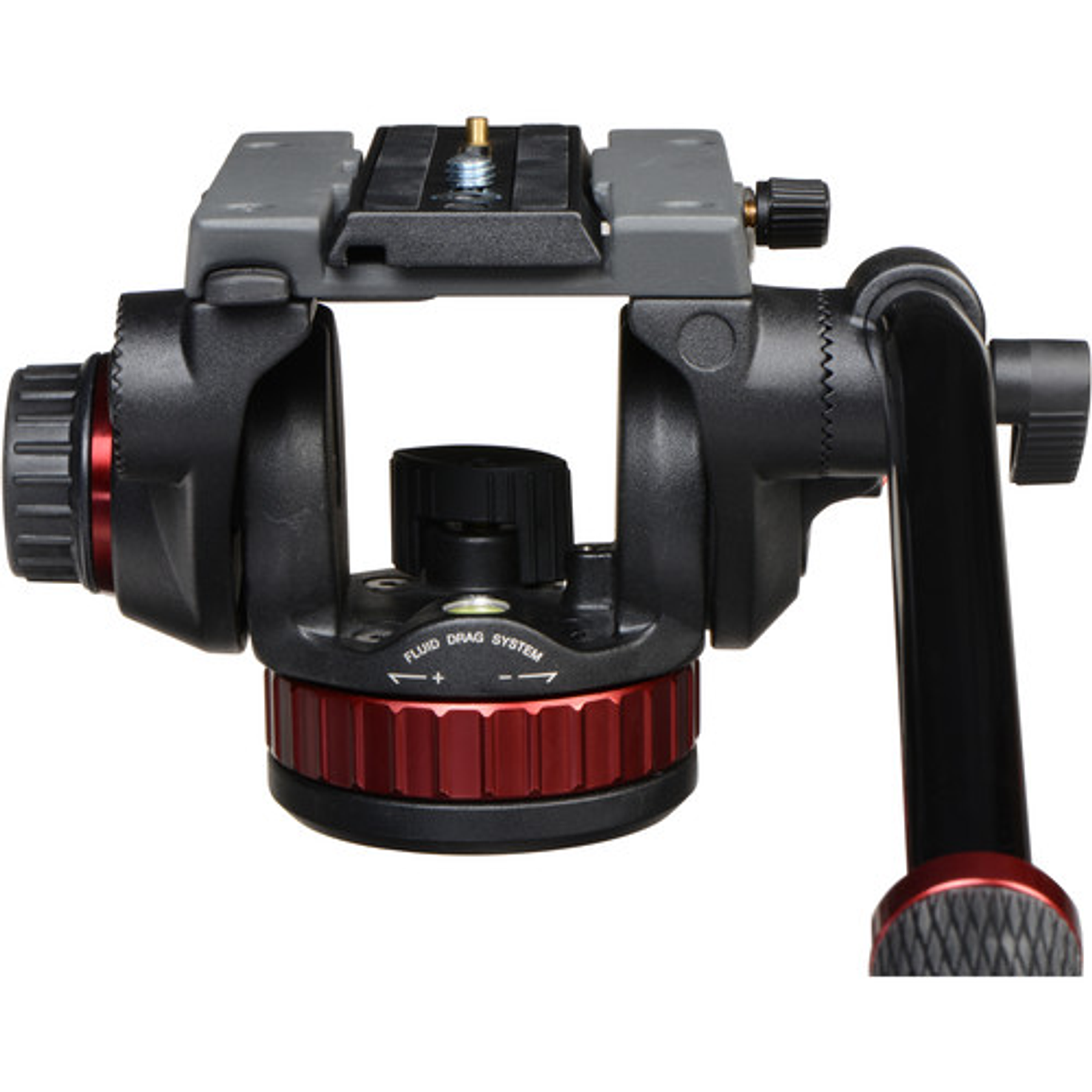 Cabezal de vídeo Manfrotto 502AH Pro con base plana