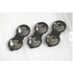 Gorra de reflejo de lentes gemelas Cubierta de Lente de Satén Bay II 